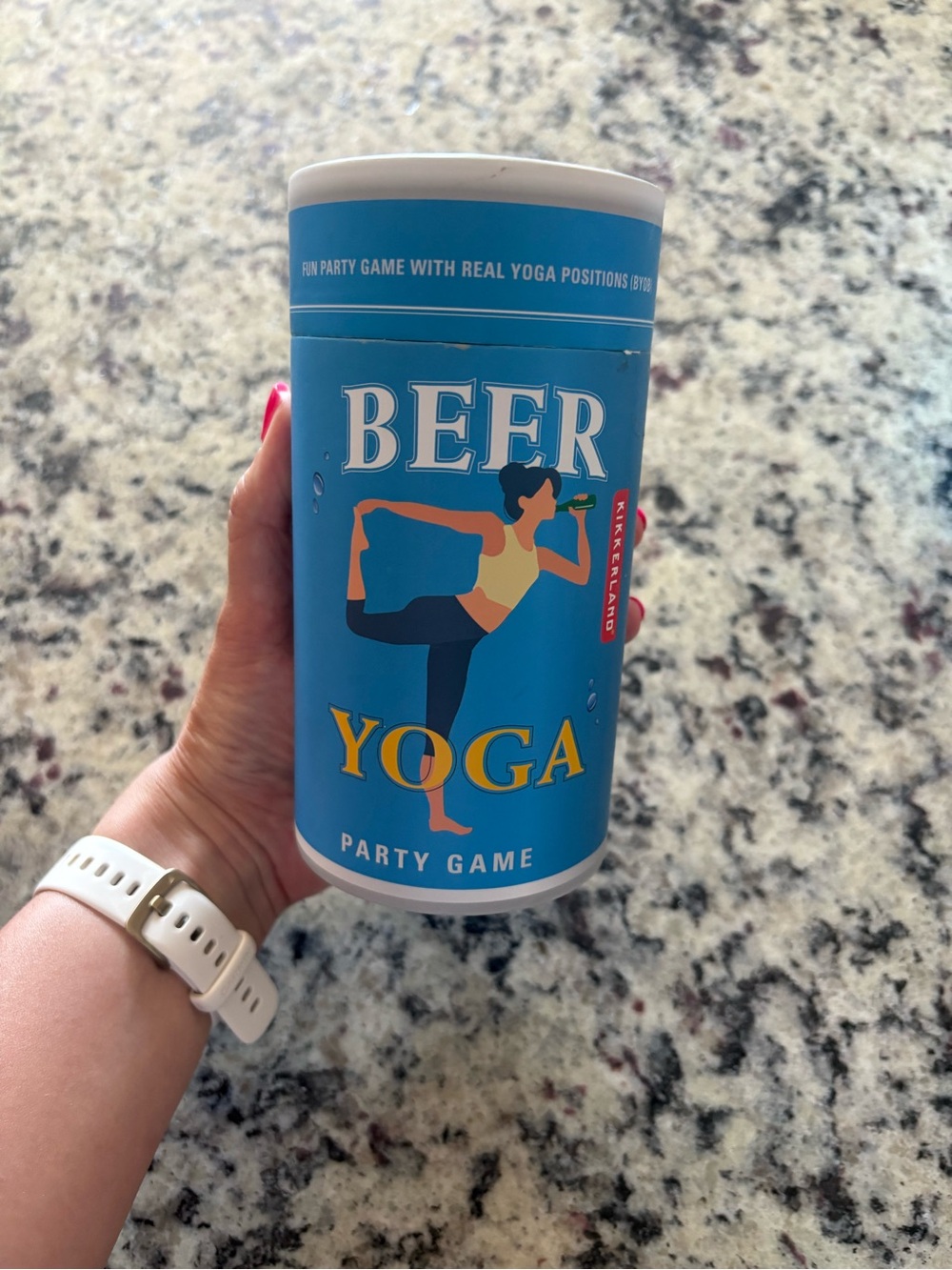 Beer Yoga Party Game